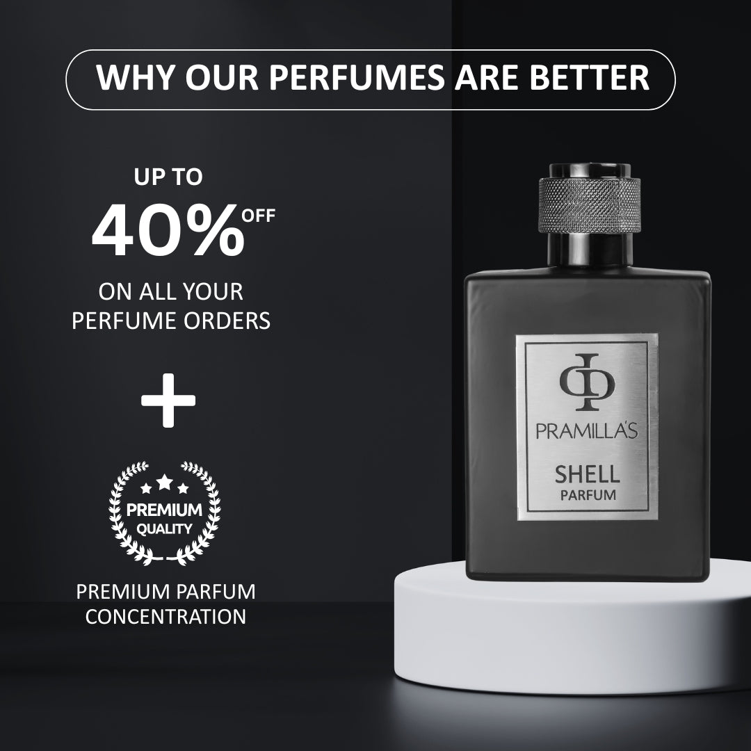 Pramilla’s Shell Parfum – Smooth & Sophisticated Luxury Fragrance