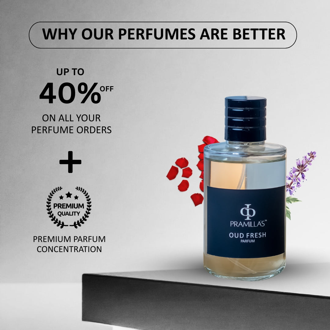 Pramilla’s Oud Fresh Parfum – Clean & Modern Oud Fragrance