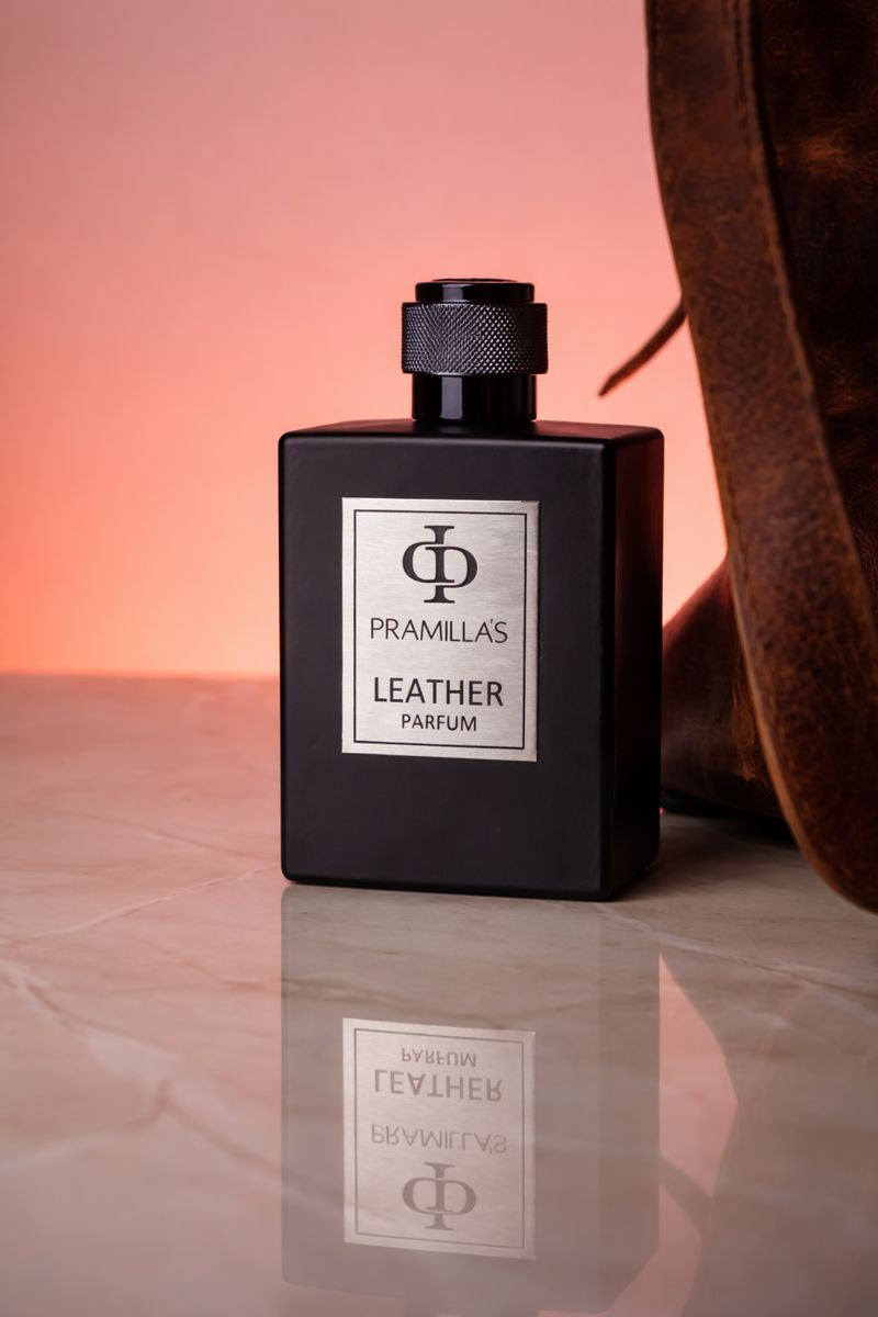 Pramilla’s Leather Parfum – Bold & Powerful Luxury Fragrance