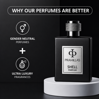 Pramilla’s Shell Parfum – Smooth & Sophisticated Luxury Fragrance